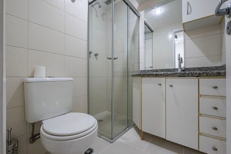 Apartamento para alugar com 30m², 1 quarto e 1 vaga Apartamento para alugar com 30m², 1 quarto e 1 vagaBanheiro