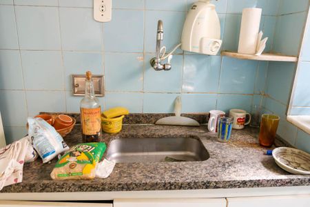 Cozinha de apartamento à venda com 2 quartos, 45m² em Piedade, Rio de Janeiro