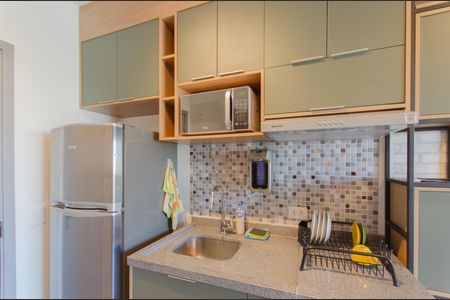 Cozinha de kitnet/studio à venda com 1 quarto, 27m² em Vila Mariana, São Paulo