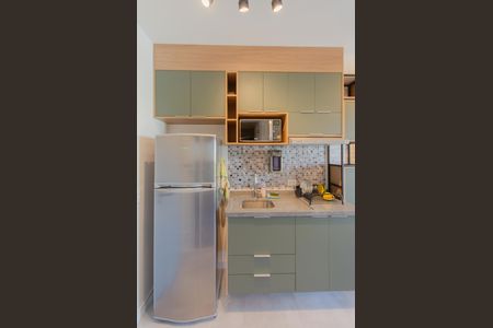 Cozinha de kitnet/studio à venda com 1 quarto, 27m² em Vila Mariana, São Paulo