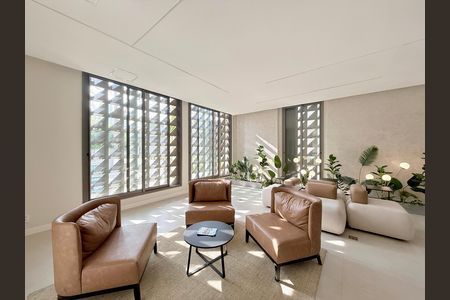 Studio à venda com 28m², 1 quarto e sem vaga Studio à venda com 28m², 1 quarto e sem vagaHall Social Bloco