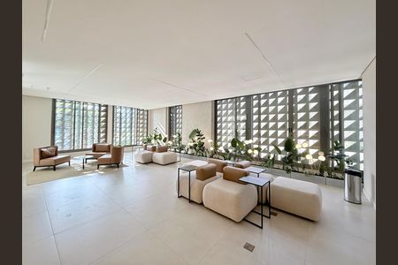 Studio à venda com 28m², 1 quarto e sem vaga Studio à venda com 28m², 1 quarto e sem vagaHall Social Bloco
