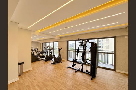 Apartamento à venda com 33m², 1 quarto e sem vaga Apartamento à venda com 33m², 1 quarto e sem vagaAcademia
