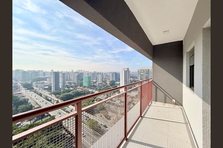 Sacada de casa de condomínio à venda com 1 quarto, 33m² em Brooklin, São Paulo