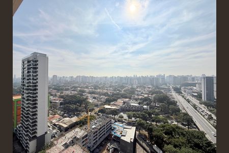 Vista  de casa de condomínio à venda com 1 quarto, 33m² em Brooklin, São Paulo