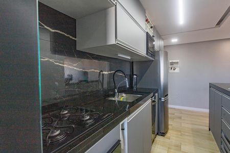 Cozinha  de apartamento à venda com 2 quartos, 52m² em Centro, Diadema