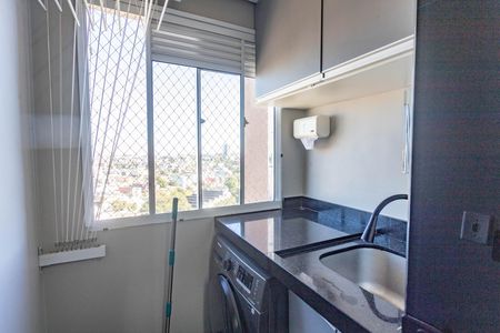 Área de serviço  de apartamento à venda com 2 quartos, 52m² em Centro, Diadema