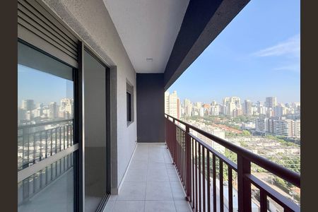 Sacada de kitnet/studio à venda com 1 quarto, 28m² em Brooklin, São Paulo