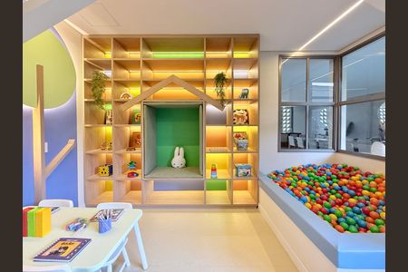 Apartamento à venda com 33m², 1 quarto e sem vaga Apartamento à venda com 33m², 1 quarto e sem vagaBrinquedoteca