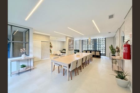 Apartamento à venda com 33m², 1 quarto e sem vaga Apartamento à venda com 33m², 1 quarto e sem vagaSalão de Festas