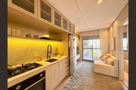 Apartamento à venda com 33m², 1 quarto e sem vaga Apartamento à venda com 33m², 1 quarto e sem vagaCozinha