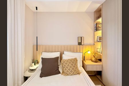 Apartamento à venda com 33m², 1 quarto e sem vaga Apartamento à venda com 33m², 1 quarto e sem vagaQuarto