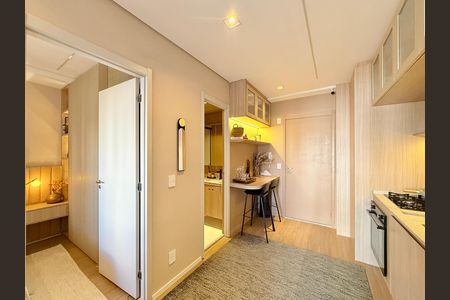 Apartamento à venda com 33m², 1 quarto e sem vaga Apartamento à venda com 33m², 1 quarto e sem vagaCozinha