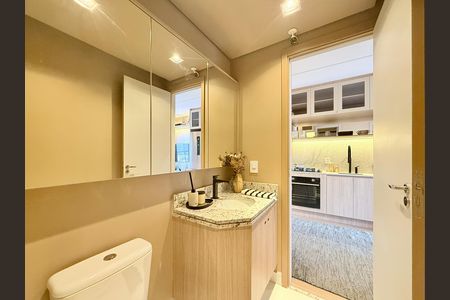 Apartamento à venda com 33m², 1 quarto e sem vaga Apartamento à venda com 33m², 1 quarto e sem vagaBanheiro