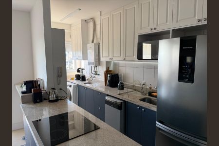 Cozinha de apartamento à venda com 2 quartos, 57m² em Vila Nossa Senhora da Escada, Barueri