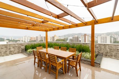Área comum - Churrasqueira de apartamento à venda com 2 quartos, 61m² em Tristeza, Porto Alegre