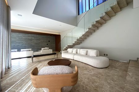 Casa de condomínio à venda com 564m², 5 quartos e 6 vagas Casa de condomínio à venda com 564m², 5 quartos e 6 vagasSala