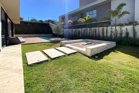 Quintal de casa de condomínio à venda com 5 quartos, 564m² em Alphaville Nova Lima, Nova Lima