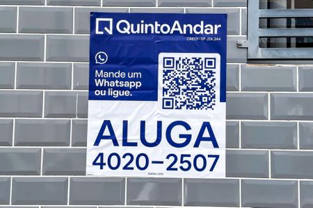 Placa de apartamento para alugar com 1 quarto, 30m² em Mooca, São Paulo