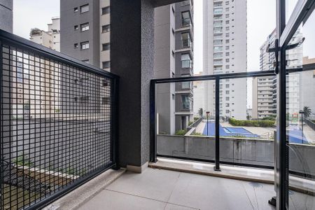 Studio - Varanda de kitnet/studio para alugar com 1 quarto, 28m² em Pinheiros, São Paulo