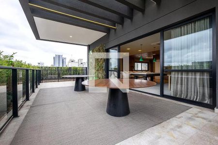 Área comum de kitnet/studio à venda com 1 quarto, 28m² em Pinheiros, São Paulo