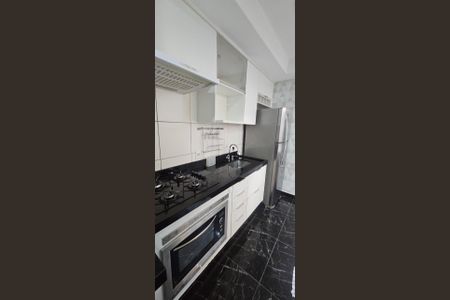 Cozinha de apartamento para alugar com 2 quartos, 49m² em Jardim Samambaia, Campinas