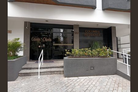 Entrda do edifício de apartamento para alugar com 1 quarto, 55m² em Jardim Paulista, São Paulo