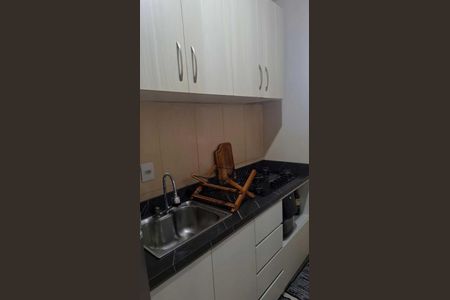 Cozinha de apartamento à venda com 3 quartos, 78m² em Canudos, Novo Hamburgo