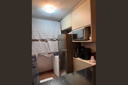 Cozinha de apartamento para alugar com 2 quartos, 45m² em Residencial Real Park Sumaré, Sumaré