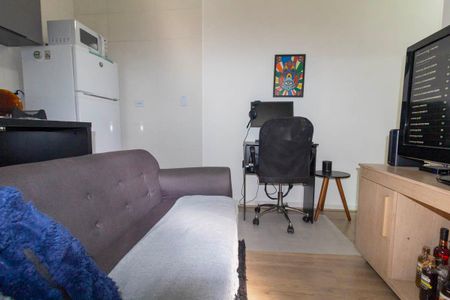 Sala e Cozinha de apartamento à venda com 1 quarto, 29m² em Chácara Santo Antônio (zona Leste), São Paulo