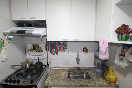 Cozinha de apartamento à venda com 2 quartos, 42m² em Jardim Antártica, São Paulo