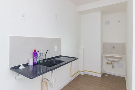Apartamento à venda com 34m², 2 quartos e sem vaga Apartamento à venda com 34m², 2 quartos e sem vagaSala/Cozinha Americana