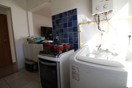 Cozinha e Área de Serviço de apartamento à venda com 2 quartos, 47m² em Taquara, Rio de Janeiro