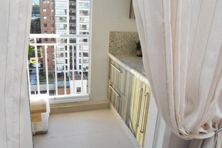Sala - varanda de apartamento para alugar com 2 quartos, 69m² em Retiro, Jundiaí