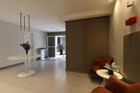 Área Comum - Hall de apartamento para alugar com 2 quartos, 47m² em Centro, Santo André