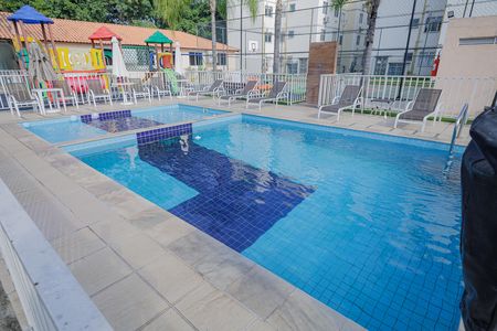 Área comum - Piscina de apartamento à venda com 3 quartos, 56m² em Campo Grande, Rio de Janeiro