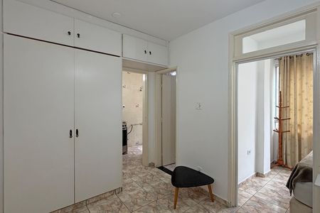 Sala de apartamento para alugar com 1 quarto, 40m² em Embaré, Santos