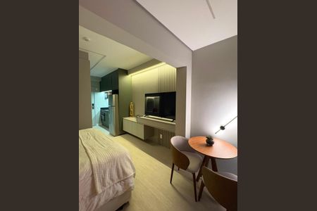 Studio para alugar com 39m², 1 quarto e sem vagaSala / Quarto