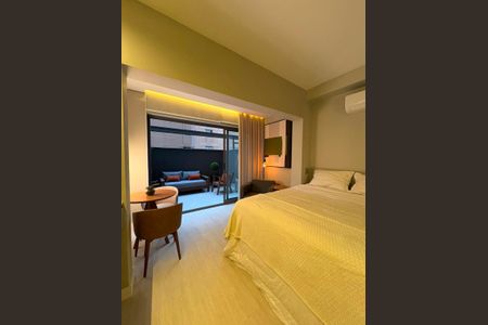 Studio para alugar com 39m², 1 quarto e sem vagaSala / Quarto
