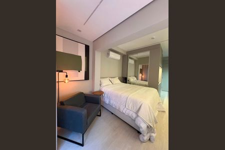 Studio para alugar com 39m², 1 quarto e sem vagaSala / Quarto
