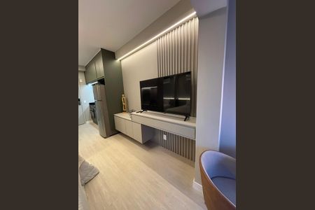 Studio para alugar com 39m², 1 quarto e sem vagaSala / Quarto