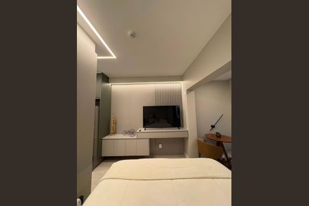 Studio para alugar com 39m², 1 quarto e sem vagaSala / Quarto