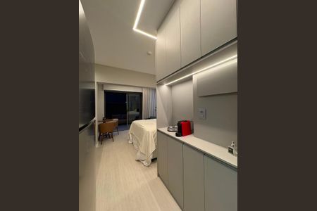 Cozinha de kitnet/studio para alugar com 1 quarto, 39m² em Campo Belo, São Paulo