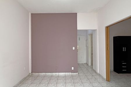 Sala de apartamento para alugar com 1 quarto, 39m² em José Menino, Santos