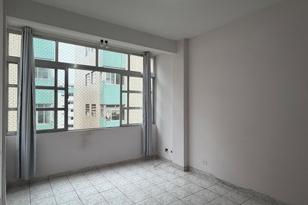 Sala de apartamento para alugar com 1 quarto, 39m² em José Menino, Santos