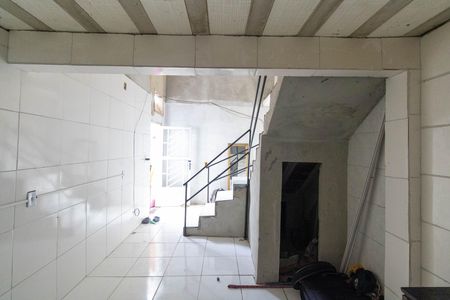 Sala/Cozinha de kitnet/studio para alugar com 1 quarto, 40m² em Inhoaíba, Rio de Janeiro