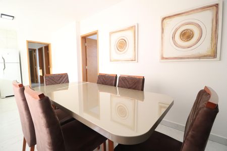 Sala de Jantar de apartamento para alugar com 3 quartos, 82m² em Jaraguá, Uberlândia