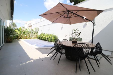Piscina de casa de condomínio para alugar com 3 quartos, 350m² em Nova Uberlândia, Uberlândia