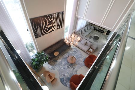 Hall Superior de casa de condomínio para alugar com 3 quartos, 350m² em Nova Uberlândia, Uberlândia