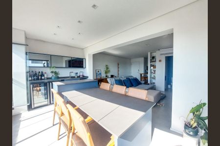 Sala de apartamento à venda com 2 quartos, 81m² em Jardim das Acacias, São Paulo